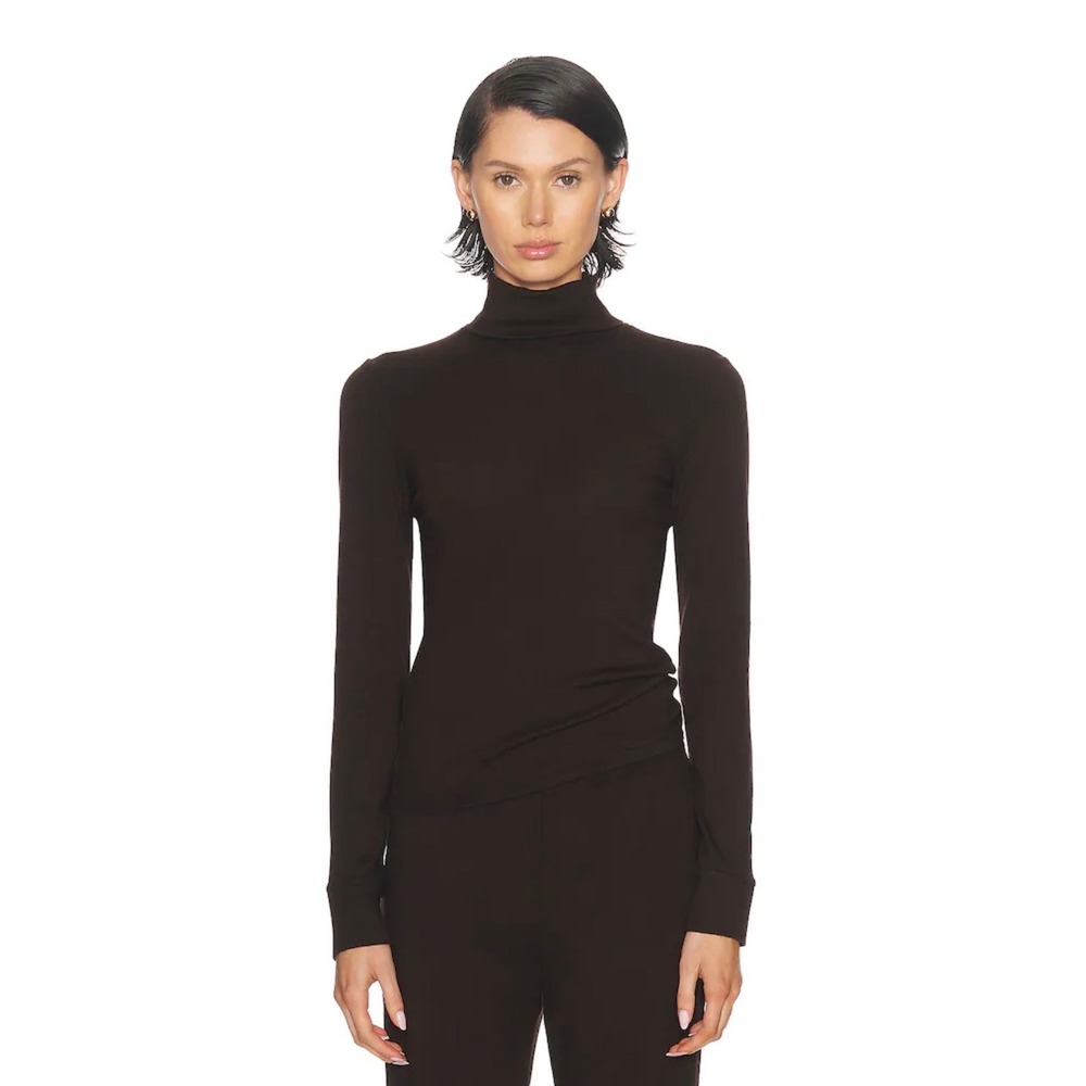 DONNI. The Baby Rib Turtleneck‎ Top Size XS NWOT $134